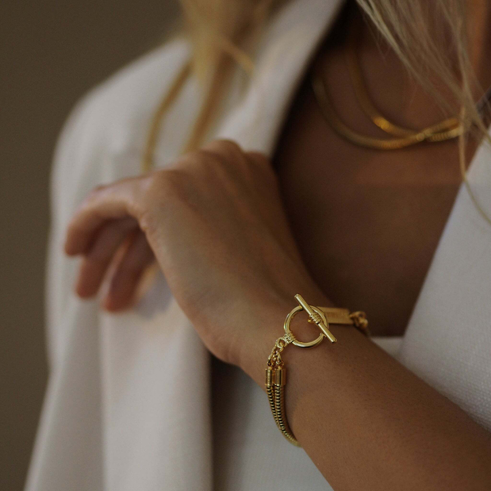 snakechain mini bracelet