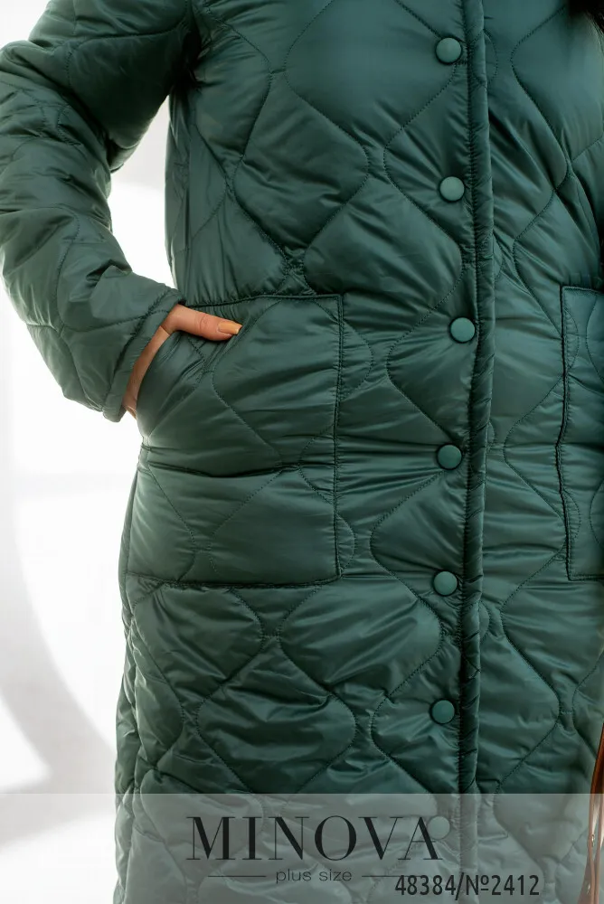 Куртка 2412-зеленый Minova