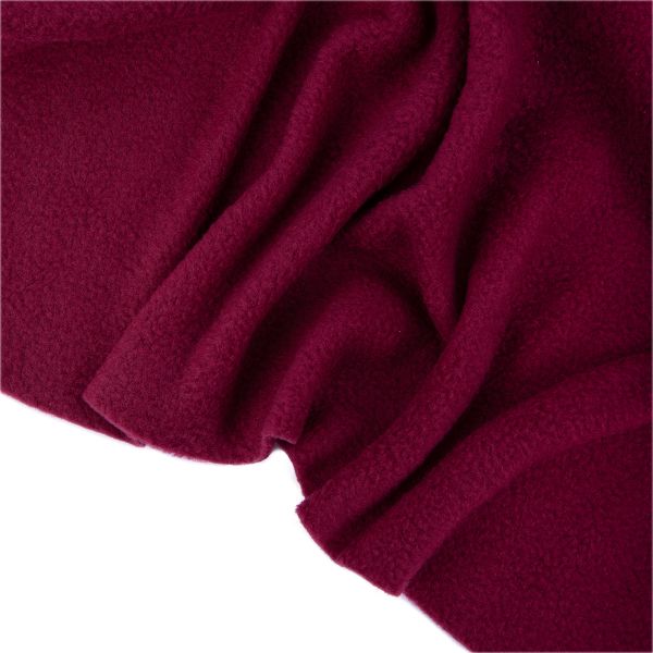 Флис 1-сторонний 230±10 г/м², 50х50 см, 124 т.бордовый, Gamma FG-001