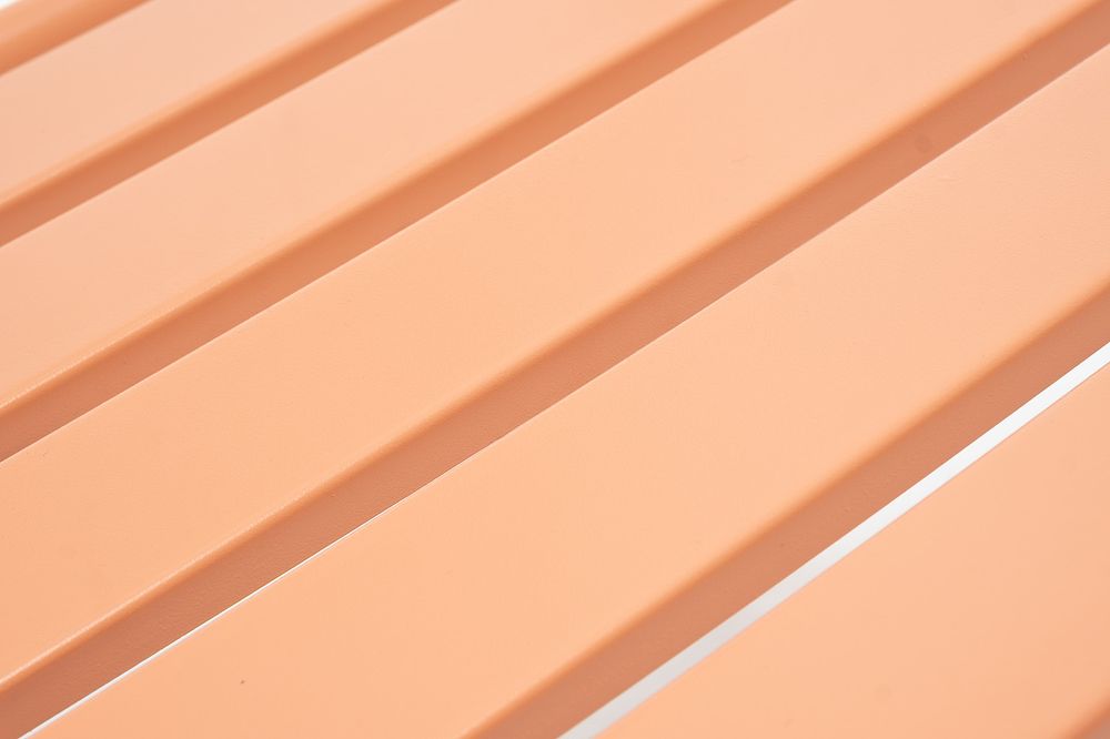 "Дионис" стул стальной, цвет светло-коралловый