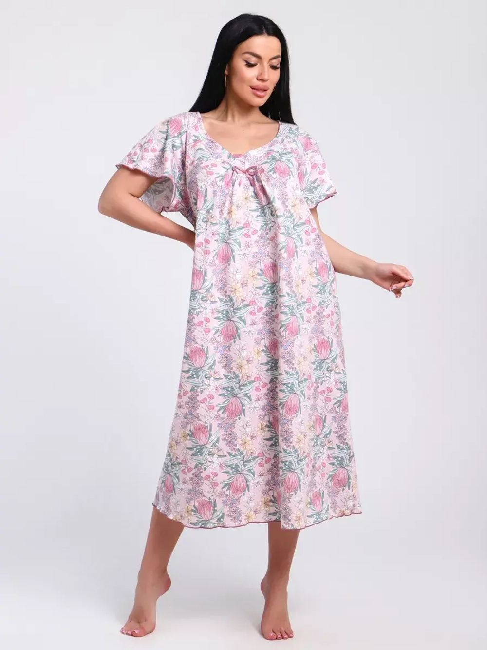 ночная сорочка на большие размеры