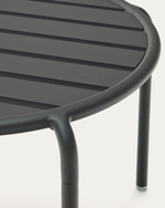 Joncols Журнальный столик для улицы серого цвета Ø 60 см