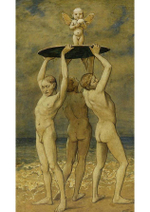 Hans Thoma (1839-1924) - эротическое искусство немецкого художника Ганса Тома. 16+