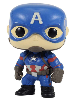 Фигурка Funko POP! Bobble Marvel Captain America Civil War Captain America (125) 7223