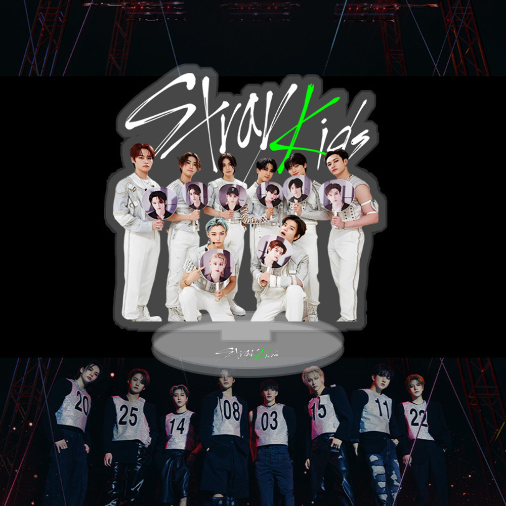 Акриловая фигурка "Стрей Кидс / Stray Kids - Все участники V2"