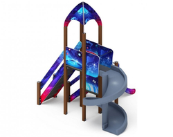 Игровой комплекс Космопорт Космос ДИК 2.14.04-02 H=750 H=2000