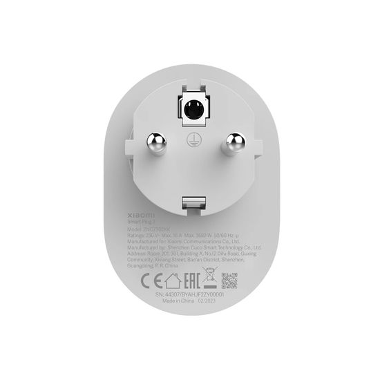 Умная розетка XIAOMI Smart Plug 2 (ZNCZ302KK)