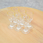 Набор рюмок 6шт 10мл "Золотой край", 314/00