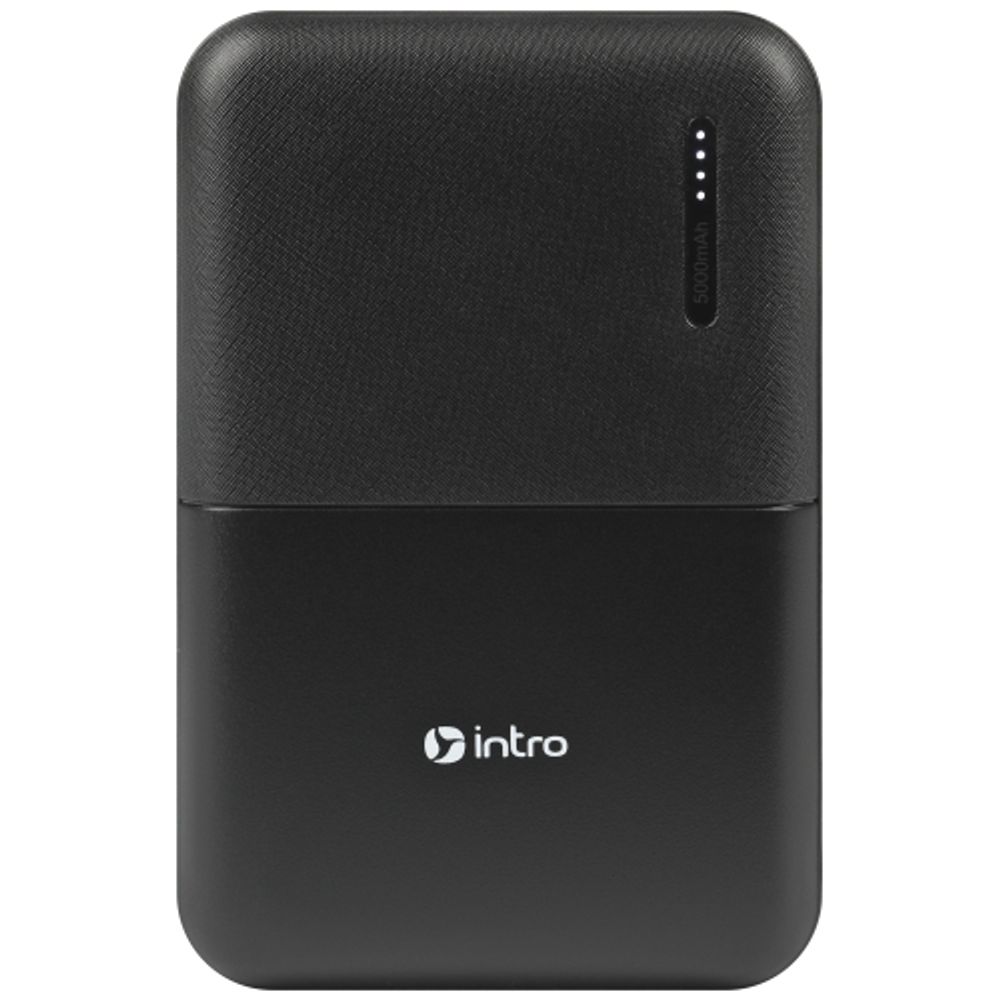 Power bank портативное зарядное устройство Intro ZX50 5000mAh черный