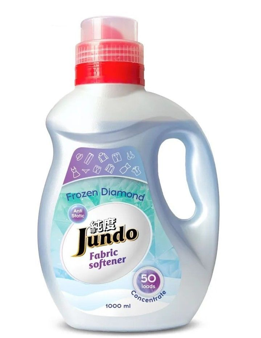 JUNDO 1,1кг Стир/пор Универсальный с кондиц. «Frozen Diamond»*7
