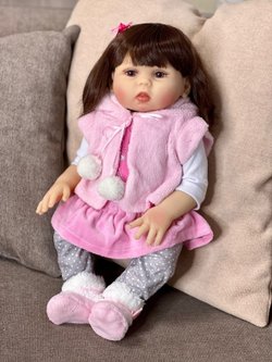 Кукла Реборн мягконабивная 48см в пакете (FA-006)