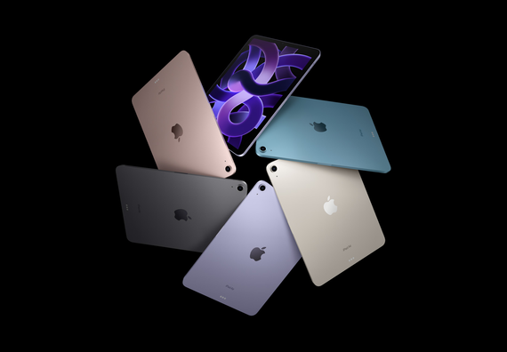 Планшет Apple iPad Air (2022) 64Gb Wi-Fi (Голубой)