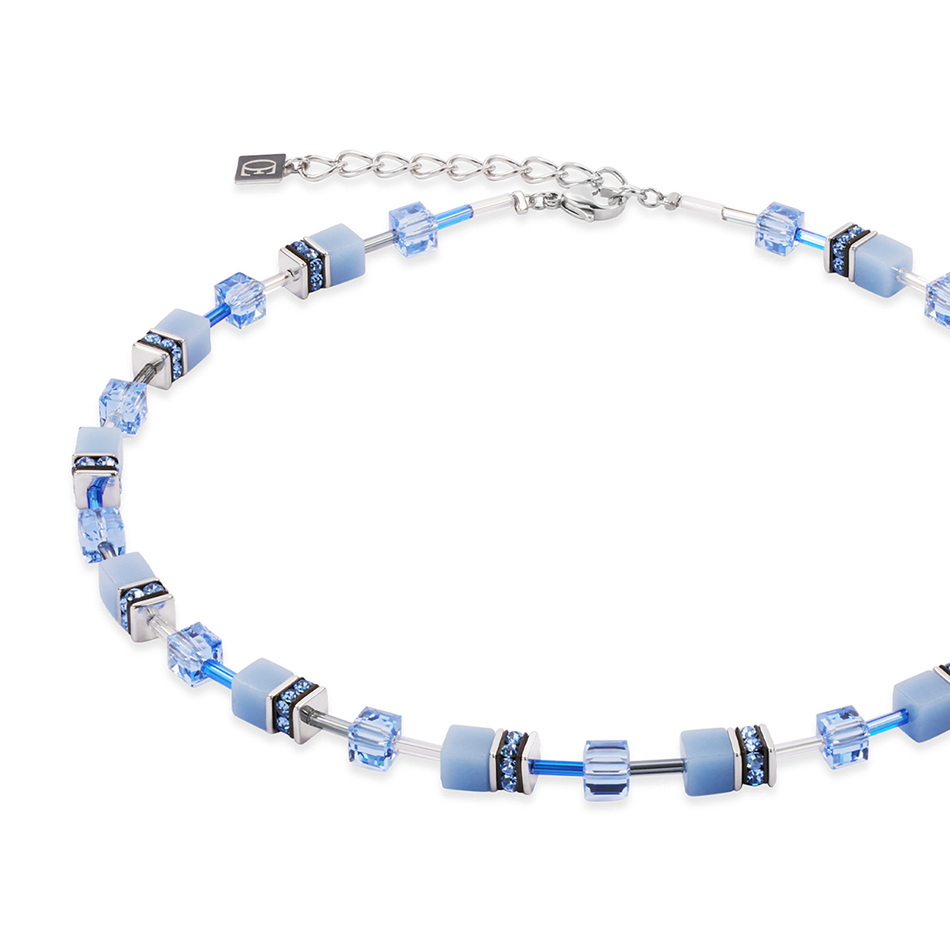 Колье Coeur de Lion Blue-Silver 4020/10-0717