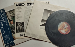 Винтажная виниловая пластинка LP Led Zeppelin Presence (Japan 1976) (Obi)