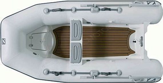 Лодка надувная ZODIAC Cadet 340 RIB NEO хайпалон-неопрен ( светло-серый )