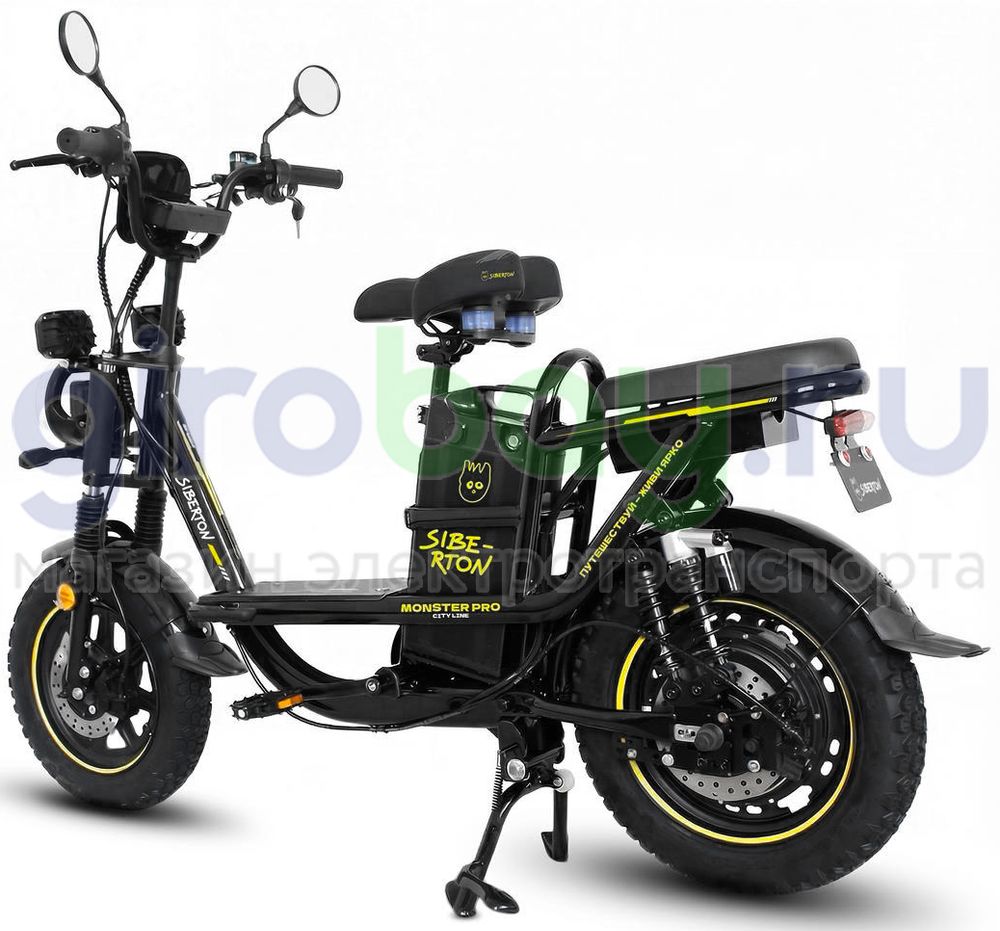 Электровелосипед SIBERTON MONSTER (60V/30Ah) фото №4