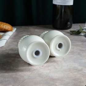 Набор соль+перец,фарфор "NOBLE" серия "LUXE"