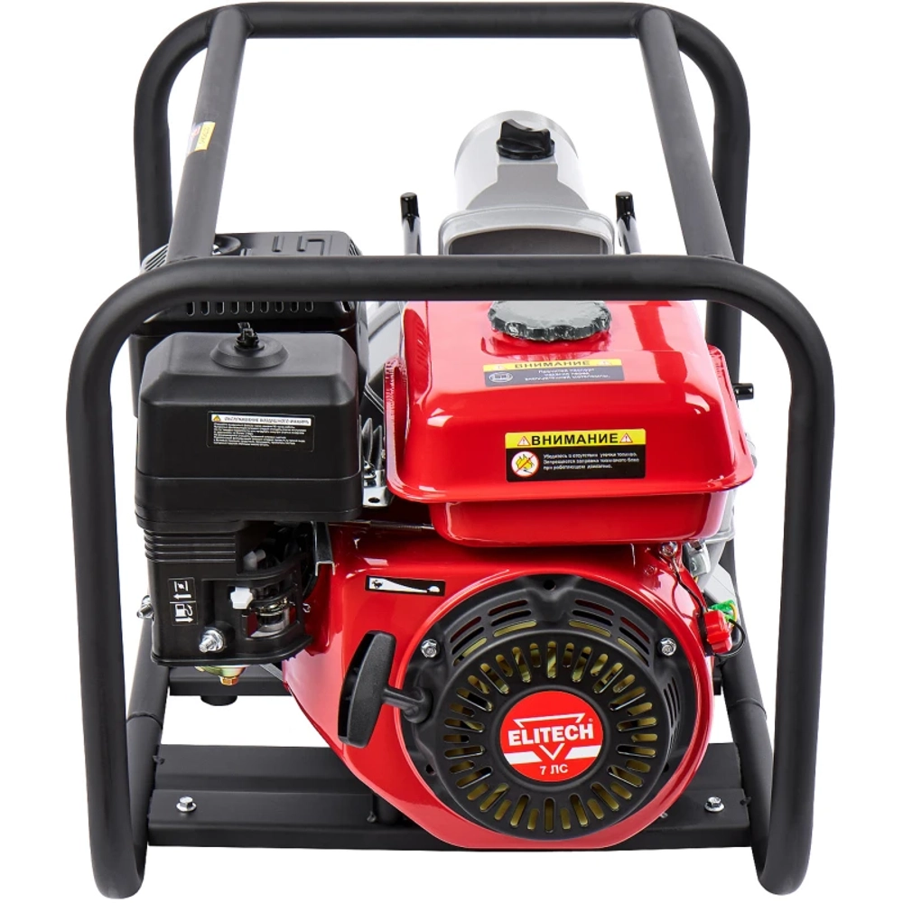 ELITECH МБ 950 Д 80 Г мотопомпа бензиновая 7 л.с, 350 л/мин, диаметр 80 мм, 205520