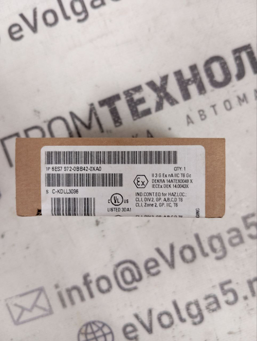 Siemens прочее 6ES7972-0BB42-0XA0 новое