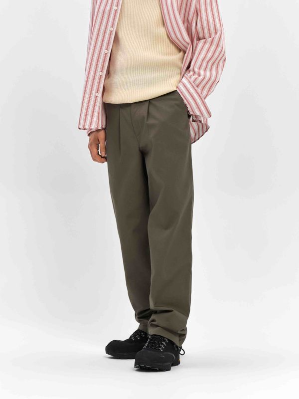 Брюки Чинос хаки - фото 1