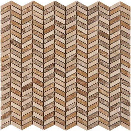 Мозаика PIX289 из мрамора (27x10)