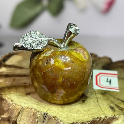 27331 Агат яблоко фигурка 25*30мм