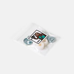 Комплект бушинги+шайбы+пивот кап Chilly 95А Белый Medium