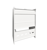 Шкаф вытяжной: керамогранитная плитка на подложке из влагостойкого ДСП