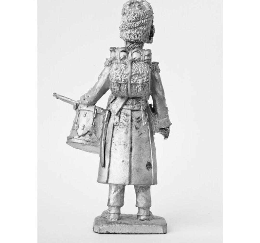 Оловянный солдатик Барабанщик старой гвардии 1812 г