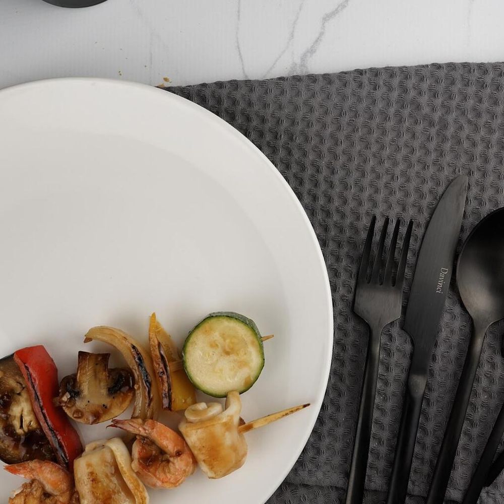 Тарелка d 25,5 см без борта белая фарфор P.L. Proff Cuisine [6]