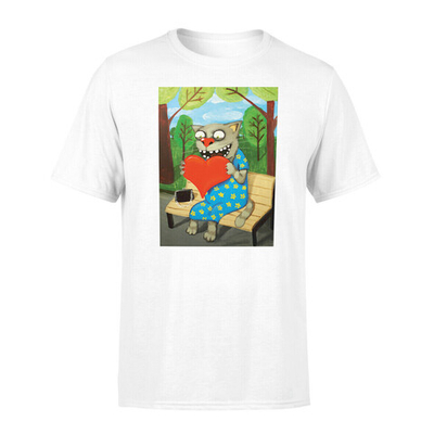 Футболка "Дела сердечные. Кошка."