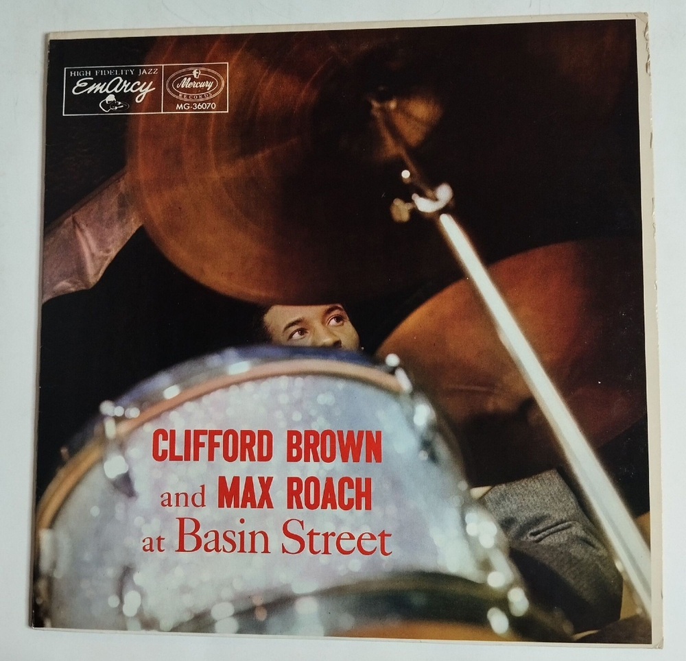 Винтажная виниловая пластинка LP Clifford Brown And Max Roach At Basin Street (USA 1972)