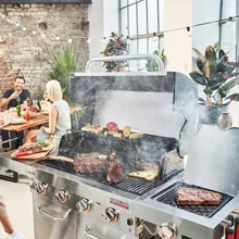 Газовый гриль Char-Broil Professional Pro 4S, 5 горелок (с ИК-горелкой)