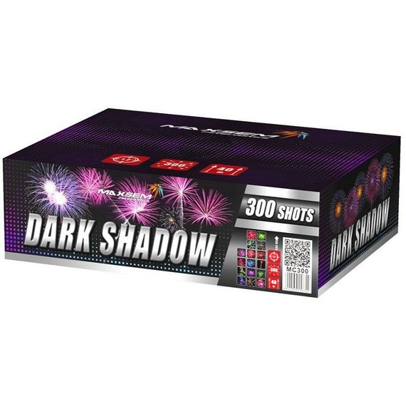 Батарея салютов DARK SHADOW (300/1,2) MC300