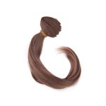 Трессы для кукол 15 см, 100 см, 22 г, 16 русый, HobbyBe HAR-15