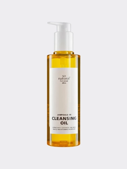 SO NATURAL Гидрофильное масло Ampoule In Cleansing Oil 200 мл.