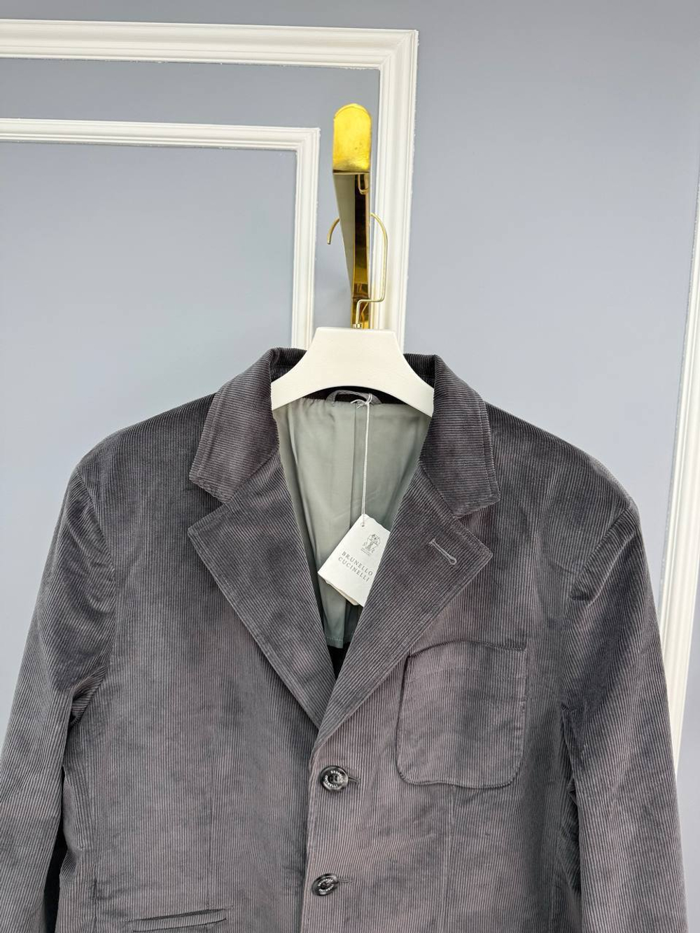 Вельветовый костюм Brunello Cucinelli