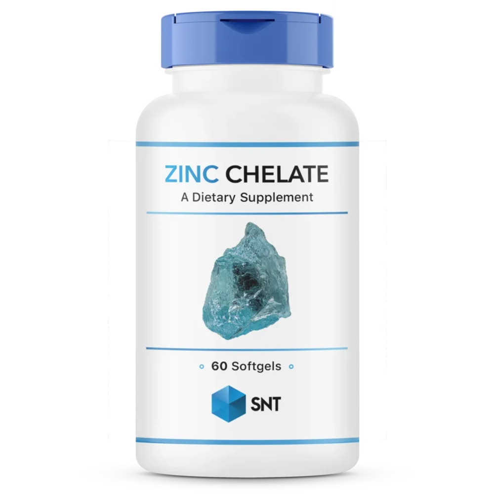 Zinc Chelate 30 mg 60 softgels