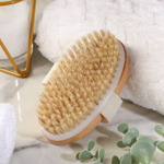 Массажная щётка на руку из натуральной щетины (Цвет: не задано)