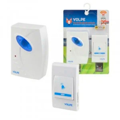 Звонок беспроводной Volpe UDB-Q025 16 мелодии с индикат. 80м.