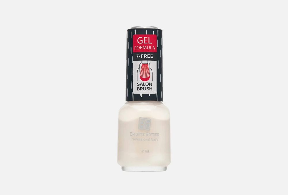 BRIGITTE BOTTIER Лак для ногтей GEL FORMULA тон 01 прозрачный, 086