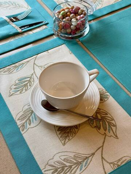 Ланчматы ручной работы 4 шт 45х30 см