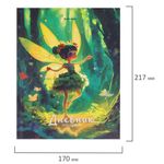 Дневник 1-4 класс 48 л., твердый, BRAUBERG, блестки, с подсказом, "Фея", 106840