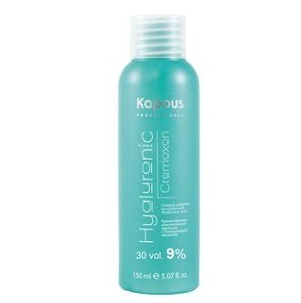 Kapous Professional Hyaluronic Acid Эмульсия окислительная Hyaluronic Cremoxon, 9%, кремообразная, 150 мл