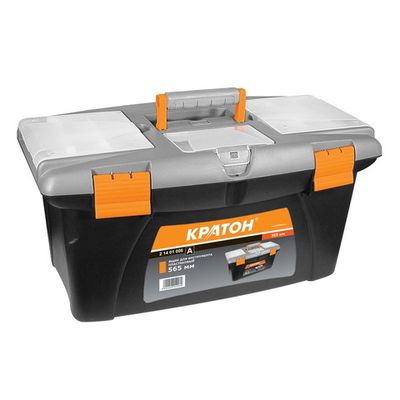 Ящик для инструмента КРАТОН пластиковый 565мм 2 14 01 006