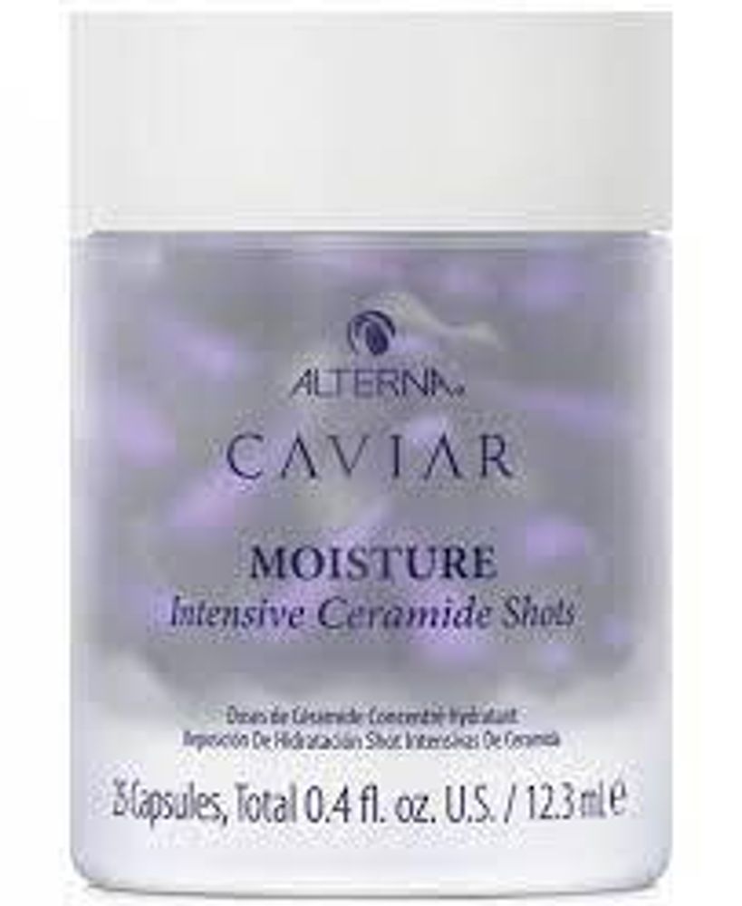 CAVIAR Moisture intensive ceramide shots/Капсулы с церамидами для глубокого увлажнения волос