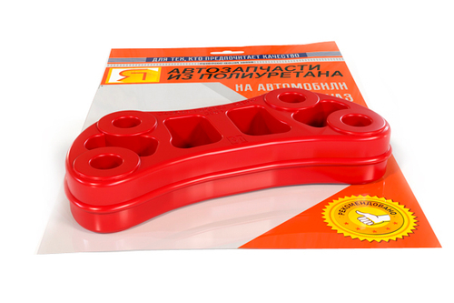 Подушка глушителя ГАЗель Некст, ГАЗон Некст Красная C40R13-1203163 Кр