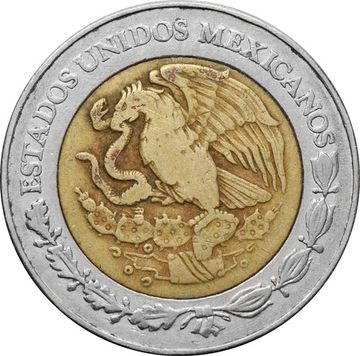 2 песо 1996-2025 Мексика
