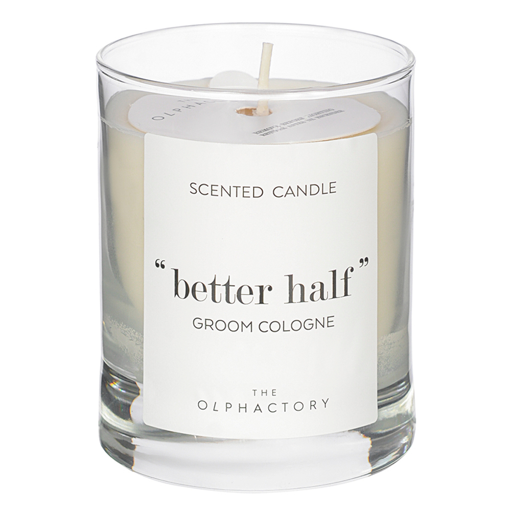 Свеча ароматическая the olphactory, groom cologne (новая), 40 ч