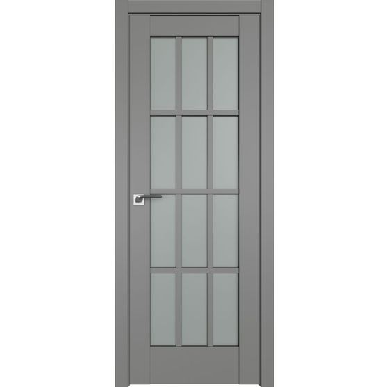 Фото межкомнатной двери unilack Profil Doors 102U грей стекло матовое